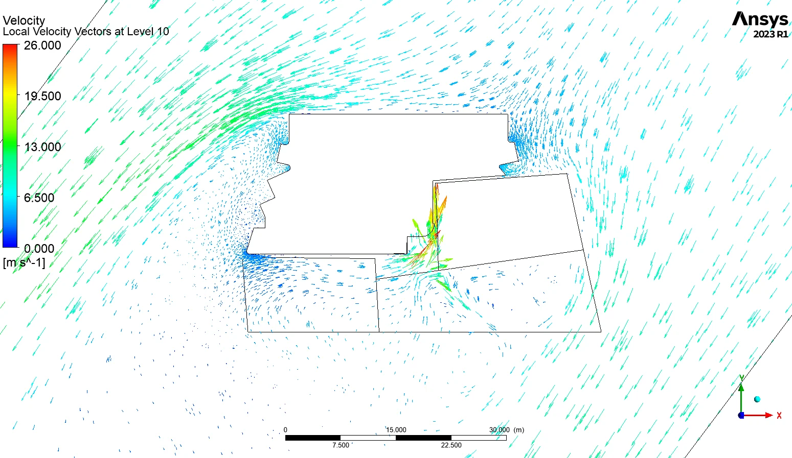 Intermediate-level plume interaction for the icon oceania CFD study